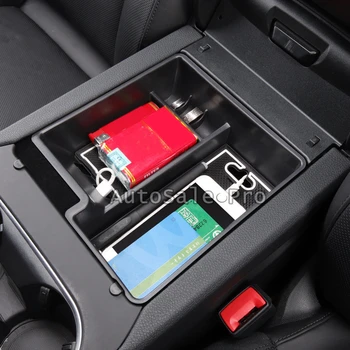 

(Only Fit For European Car Model) Central Armrest Storage Box Organizer Tray Holder Container For Porsche Cayenne 2018 2019