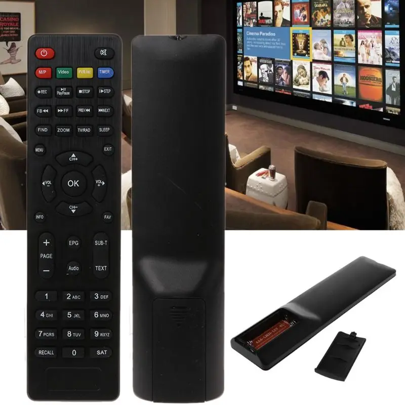 Пульт дистанционного управления Contorller Замена для Freesat V7 HD/V7 MAX/V7 комбо-телевизор телеприставка Спутниковые аксессуары для ресивера Пульт дистанционного управления Contorller Замена для Freesat V7 HD/V7 MAX/V7 комбо-телевизор телеприставка Спутниковые аксессуары для ресивера