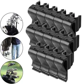 

Training Aids Tool Golf Putter Clip Golf Bag Clamp Club Holder Putting Organizer Double Stand with Ball Marker 1-4 Pcs Accessory