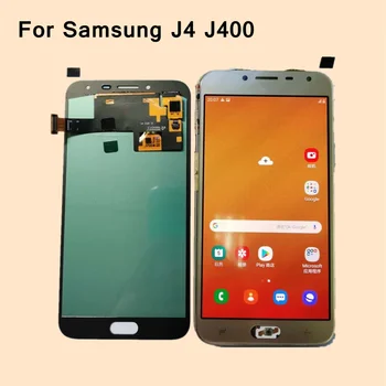 

OLED LCD Screen For Samsung Galaxy J4 J400 LCD Display Touch Screen Digitizer For Samsung J400F SM-J400 LCD Display Replacement