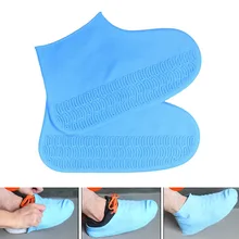 Водонепроницаемая силиконовая латексная эластичная обувь покрывает Бахилы Велоспорт дождь многоразовые обувь Защищённая обувь аксессуары пылезащитный чехол