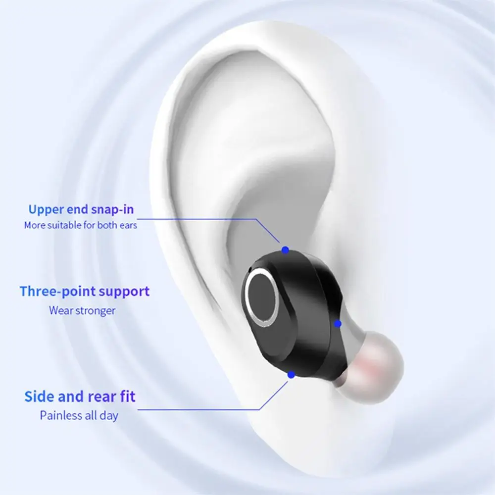 Mini Earbuds Bluetooth 5 Headset Stereo Headphones With Charging Case for Apple Samsung Huawei xiaomi Original Sport Earbuds