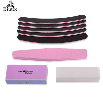 

Biutee Set For Nail Manicure Kit Nail Files Durable Buffing Grit Sand Fing Nail Art Accessories Sanding File Sets
