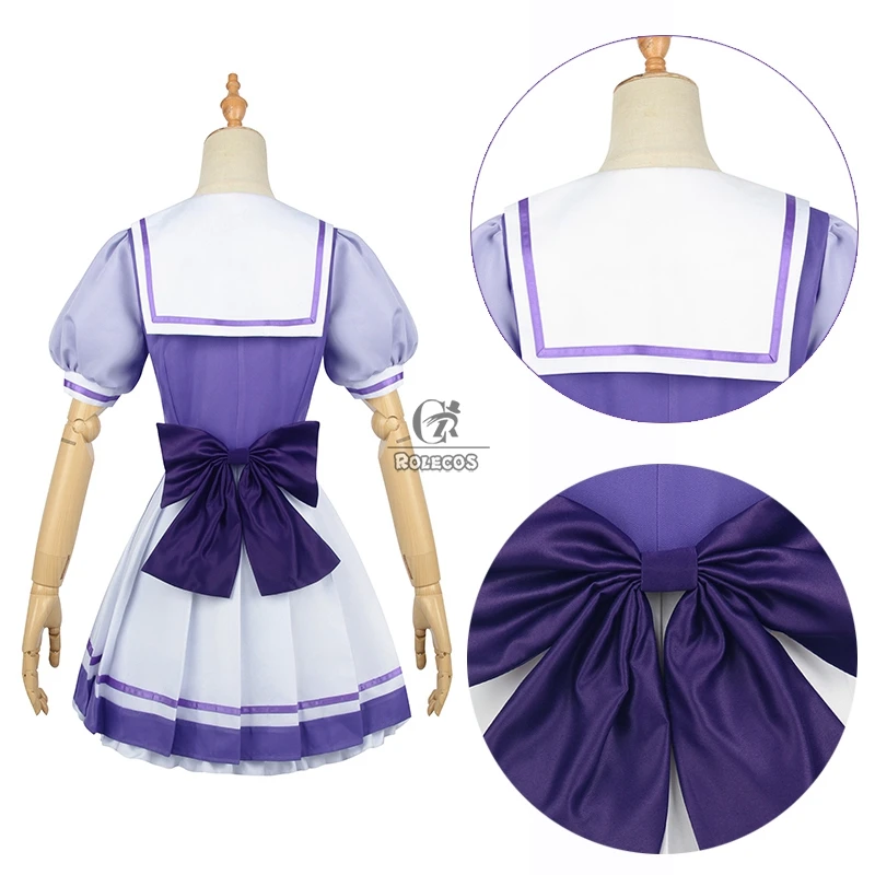 ROLECOS Anime Uma Musume Pretty Derby Cosplay Costume Uma Musume Toukai Teiou School Sailor Uniform Cosplay Lolita Costumes