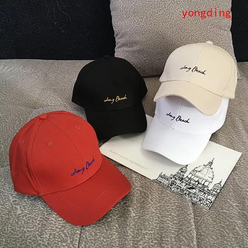 Long Beach Baseball Cap Adjustable Hats 