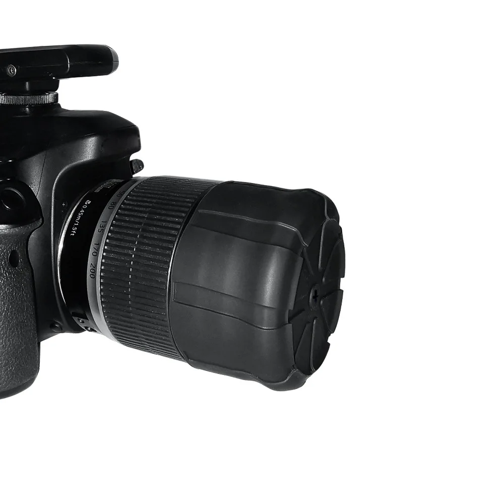 Водонепроницаемый DSLR силиконовый чехол для объектива камеры Универсальный держатель крышки объектива камеры крышка объектива для Canon Nikon sony Olypums Fuji Lumix