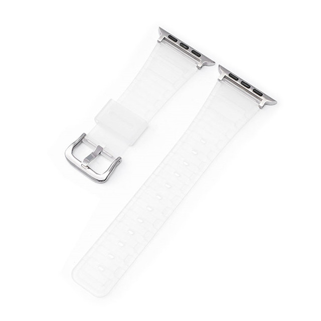 Silicone Strap for Apple Watch 44mm 40mm 42mm 38mm Band iWatch Series 2 3 4 5 6 SE Thin Colorful TPU Wrist Bracelet