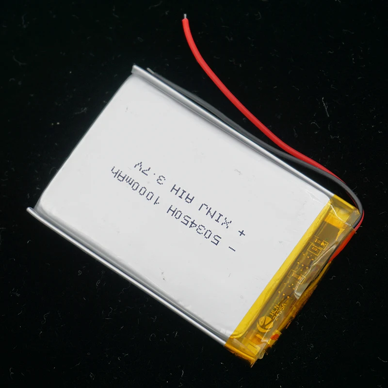 XINJ 3 7 V 1000mAh li po литий полимерный аккумулятор liion cell 503450 для электронной книги