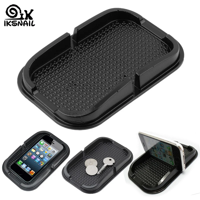 Iksnail Universal Car Dashboard Non Slip Grip Pad Phone Gps Holder Mat