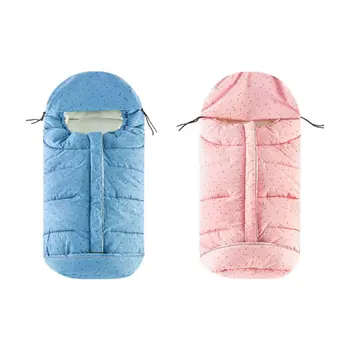 

Warm Baby Stroller Sleeping Bag Infant Pram Footmuff Newborns Car Seat Sleepsack Blue/Pink