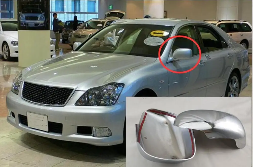 Для Toyota Crown s180 2003 2005 2006 2007 2008 новый стиль 2 шт. ABS хромированный цвет | Автомобили и