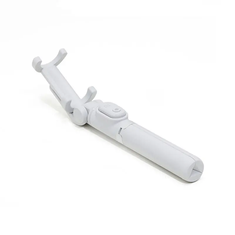 grey Xiaomi складной Ручной штатив селфи палка monopod selfiestick Bluetooth с беспроводным затвором для Android и iPhone - Цвет: grey