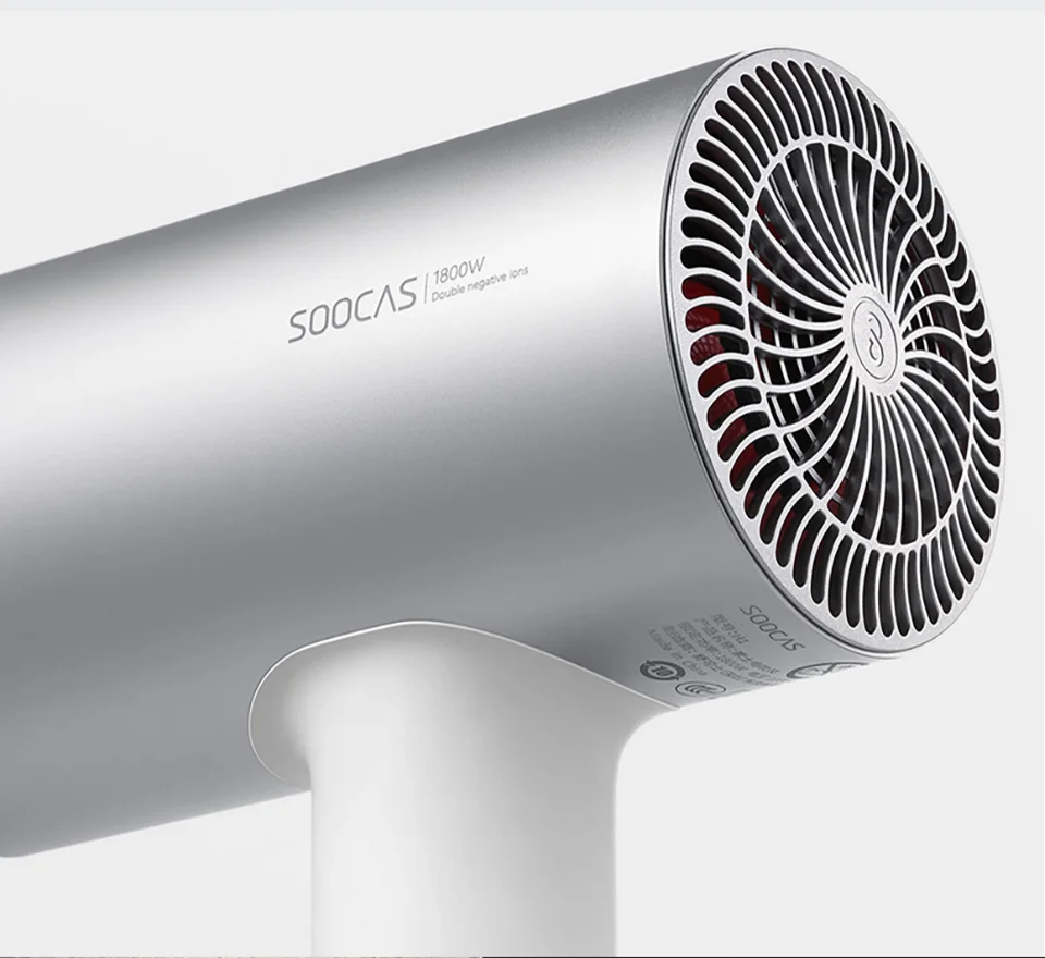 Фен Soocas H3S 1800,Вт мощная мощность,C постоянная температура,Три температурных режима