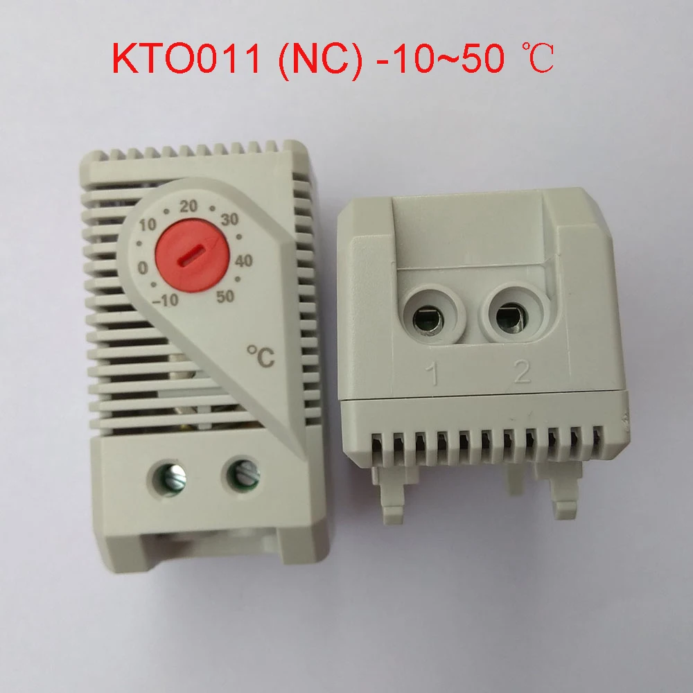 KTO011 NC(нормально закрытый) KTS011 NO(нормально открытый) настраиваемый регулятор температуры термостата