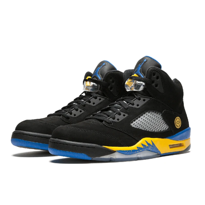 Оригинальные Мужские дышащие баскетбольные кроссовки Air Jordan 5 в стиле ретро, новинка