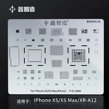

MASTERXU IC Level Repair Full IC Stencil High quality Chip BGA Reballing For iPhone 6G 6S 7G 8G X XS XSMAX XR 11 Pro Max As AMA