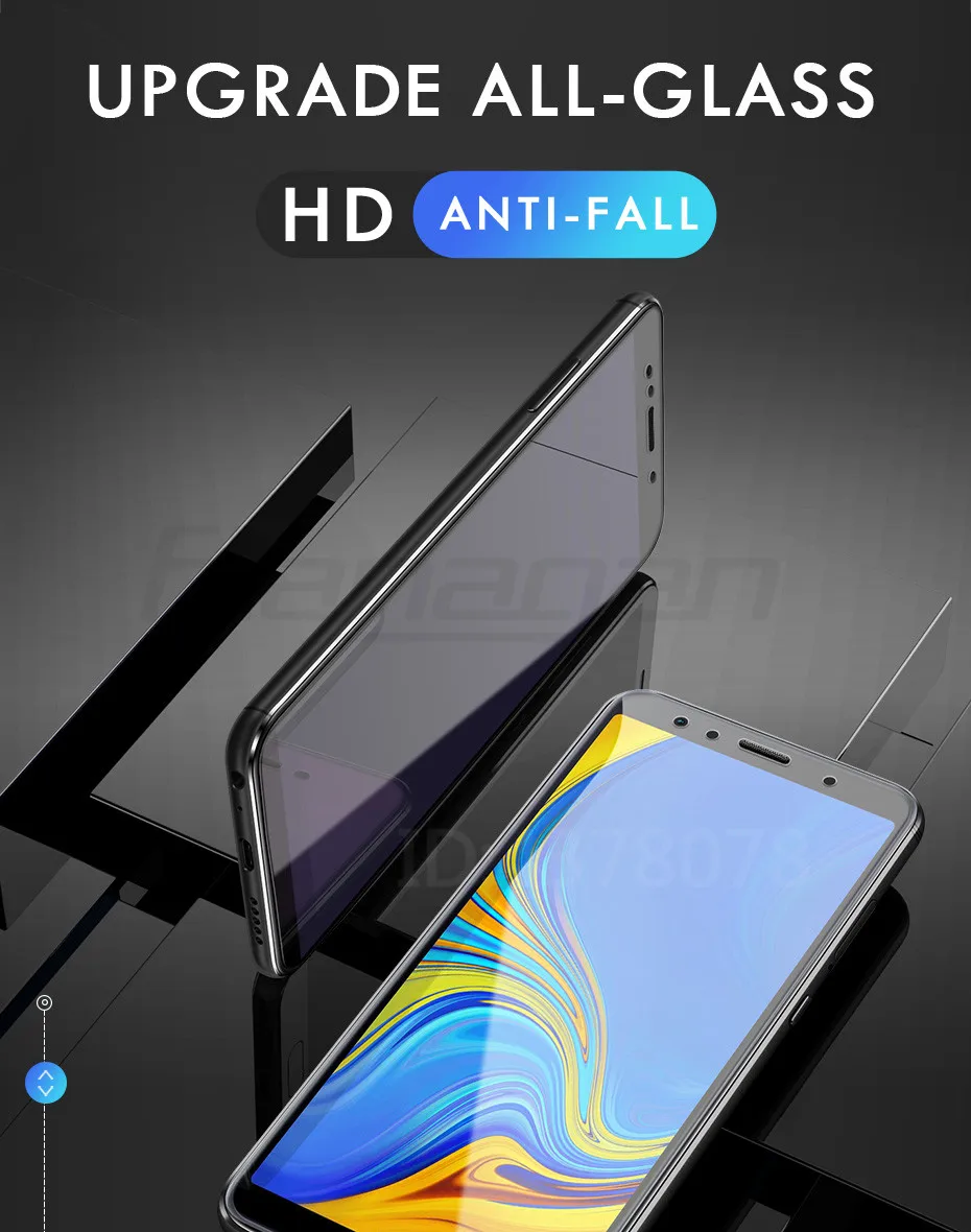 3 шт. закаленное Стекло для samsung Galaxy A20 A30 A40 A70 A50 A20E Экран защитная пленка 9H 2.5D Стекло на samsung J4 J6 плюс A7 A9