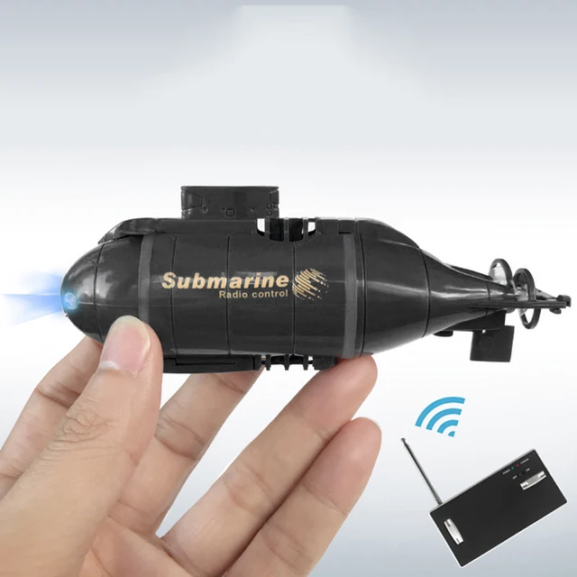 Mini RC Submarine Speed Boat Remote Control Drone Pigboat Smart Electric Submarine Boat Simulation Model Gift Toy Kids Boys 6