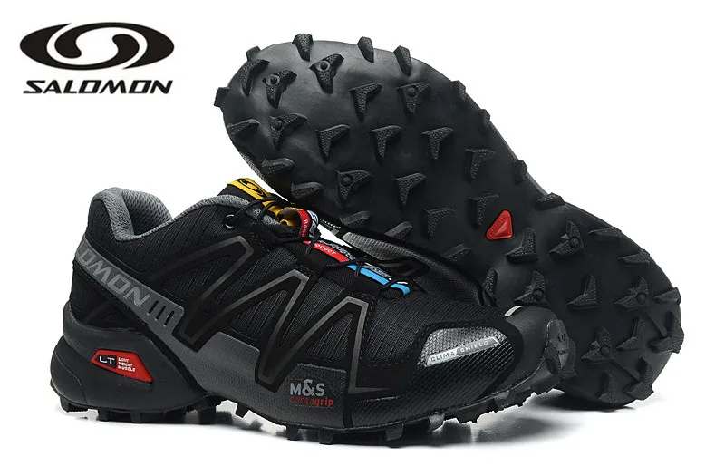 Salomon/спортивная обувь speed Cross 3 CS III, Мужская наружное ограждение, дышащая обувь, zapatillas hombre Mujer speed Cross 3, мужская обувь s - Цвет: Men-Cross 3 CS-3