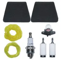 Air Fuel Filter Line Spark Plug wPrimer Bulb Kit For Poulan Craftsman Chainsaw Spare Tool Part 530037793 бензопила 1