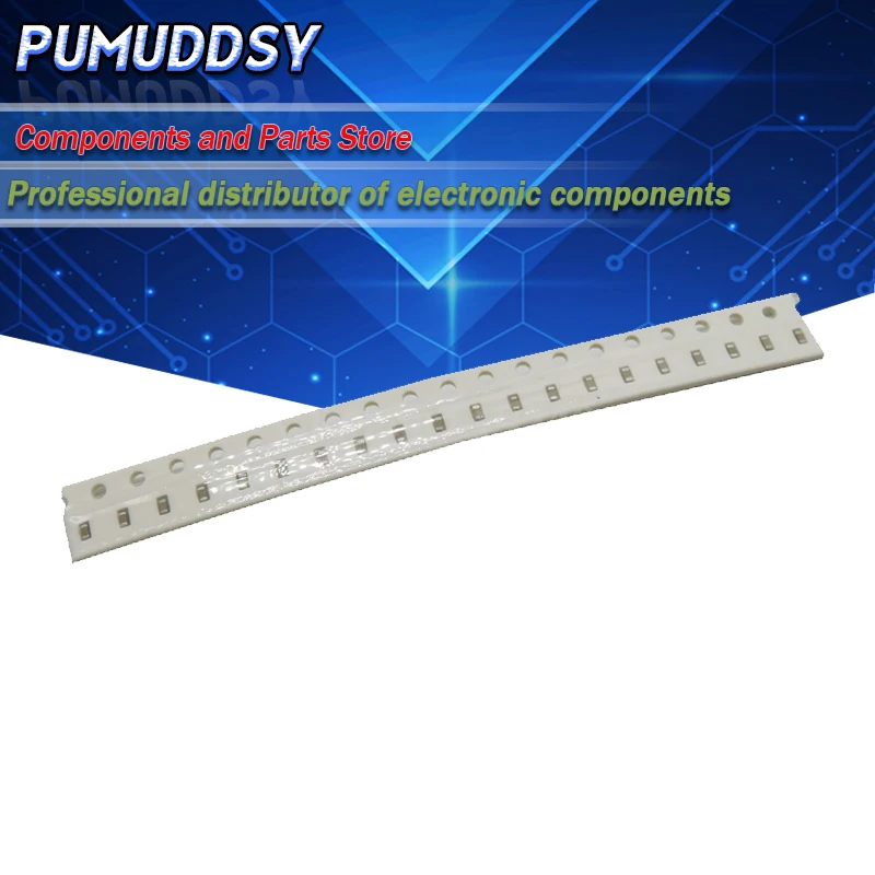100 шт. 1NF 4.7NF 10NF 47NF 100NF X7R ошибка 10% с алюминиевой крышкой 50В 0603 104 SMD толстая пленка