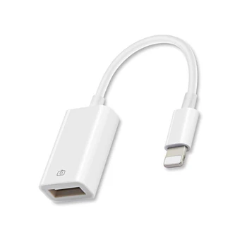 

Ginsley Lightning to USB Adapter For Iphone Ipad USB Camera Converter For Lightning Card Reader USB Connector