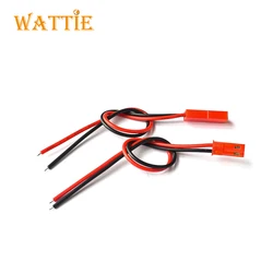 Linha terminal da conexão do cabo de remendo da fiação do par de ar do cabo de remendo da linha 15cm Jst 2p red shell conduziu a iluminação