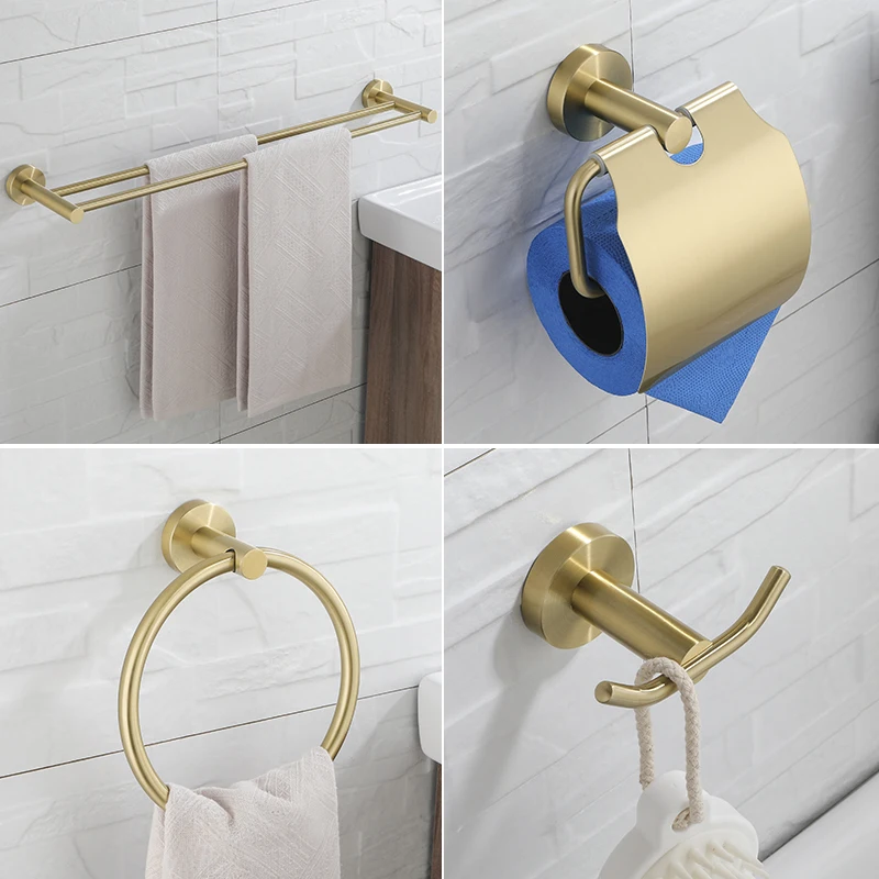 Badezimmer-Zubehör-Set, Seifenschale Und Glasregal-Produkte, Badezimmer-Hardware-Sets, Handtuchhalter, Wandregal