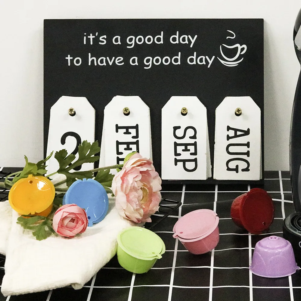 Reusable Coffee Capsule Nescafe Dolce Gusto Plastic Coffee Filter With Milk Foam Capsule Stainless Steel Dolci Gusto Aeroccino