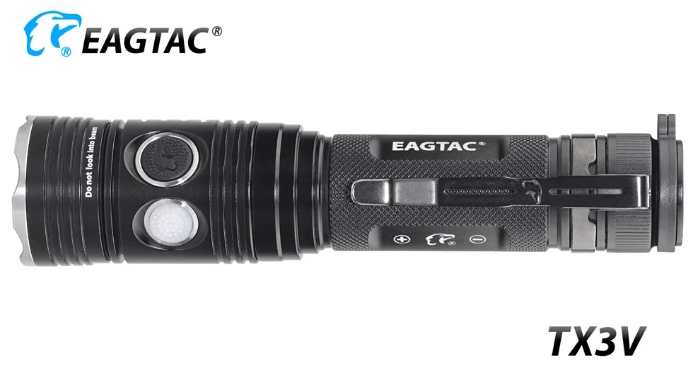 EAGTAC TX3V USB Перезаряжаемый светодиодный фонарик XHP70.2 3550 люменов 21700 5000 мАч аккумулятор внешний аккумулятор тактический фонарь задняя крышка магнит