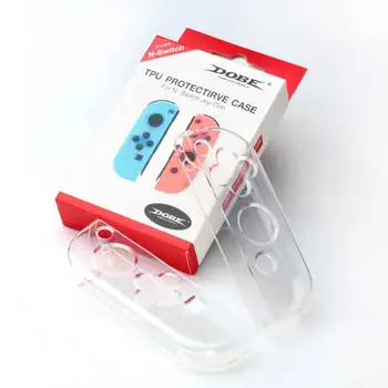 

DOBE 2 IN 1 Protective Kit TPU Cover Case with Games Cover Caps for Nintend Switch for Joy-con Gamepad TNS-1853 Game Accessories