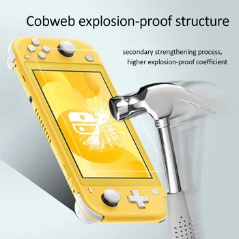 

1pc Tempered Glass For Switch Lite Glass Screen Protector 2.5D 9H Premium Tempered Glass For Switch Lite Protective Film