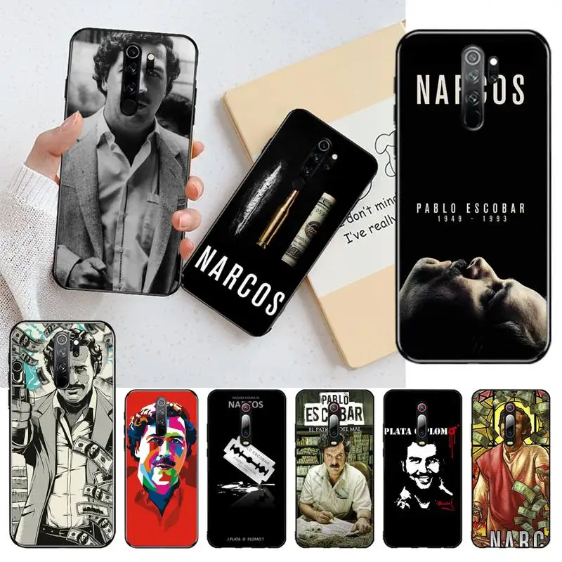 Нарко ТВ серии Pablo escobar Блестящий милый чехол для телефона чехол-накладка Redmi Note 9 8