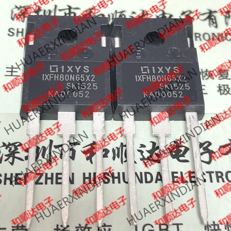 10 шт./лот новые и оригинальные IXFH80N65X2 TO-247 650V 80A высокое качество | Электронные