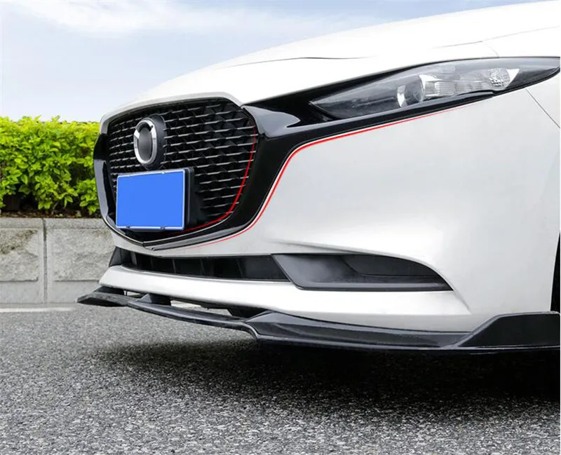 completa corrida grills capa guarnição mazda3 m3 acessórios reequipamento