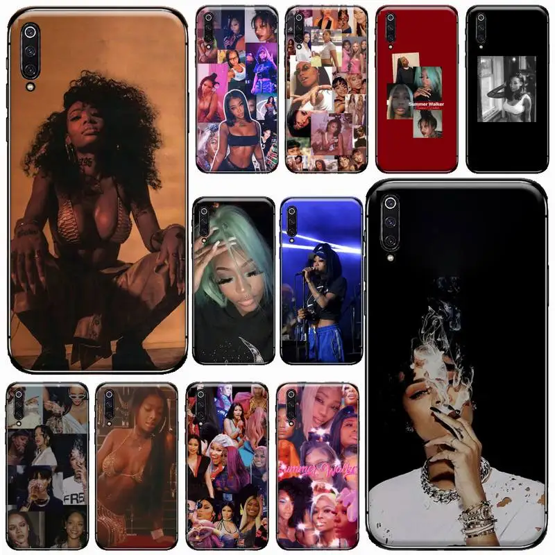 

Summer Walker Over It RNB Rapper Phone Case For Xiaomi Redmi 7 8 9t 6 9se k20 mi8 max3 lite 9 note 9s 10 pro