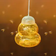 Ловушка для ОС форма тыквы пчелы улей Ловца бутылка Горшочек для меда пчеловодства Hornet Висячие ловушки убийца для домашнего сада