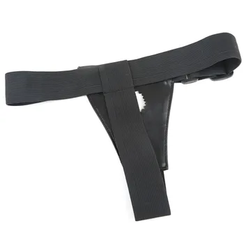 Black Strapon Penis Dildo Lesbian Sex Toys Strap-on Harness Dildo Penis Pants Fit For Different Size Penis Sex Toys 3