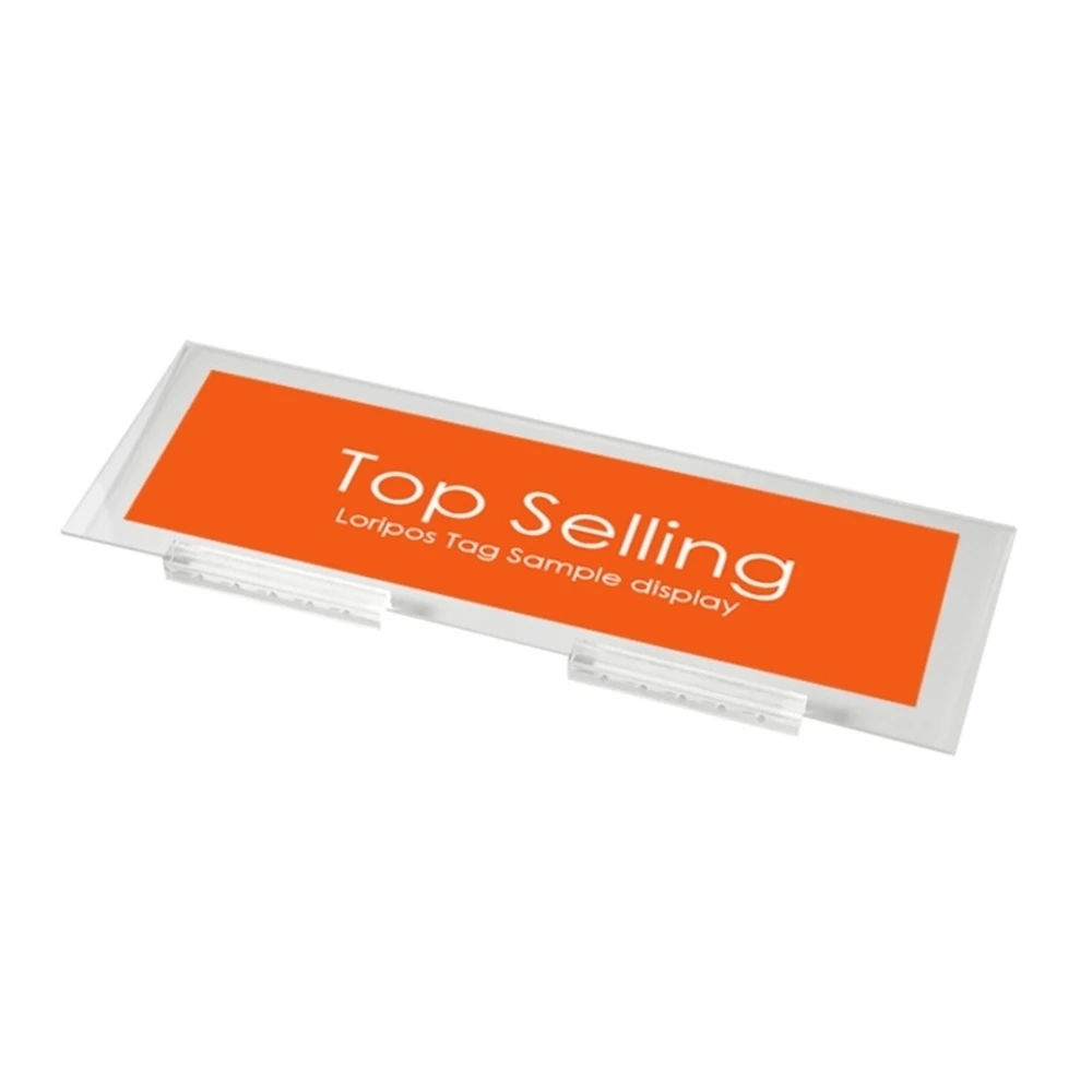 Double-sided Shelf Labels Price Tags Holder Pop Clip Stand Advertising Poster Display Frame Billboard | Дом и сад