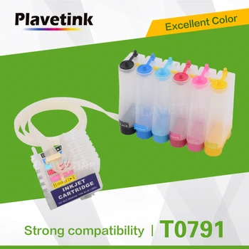 

Plavetink 6 Color Ciss For Epson T0791 T0792 T0793 T0794 T0795 T0796 Stylus Photo 1400 1500W P50 Artisan 1430 PX650 Printer
