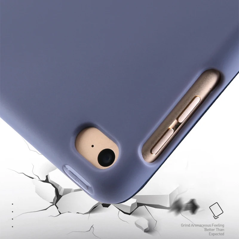 Мягкий жидкий силиконовый резиновый чехол для iPad 10,2 Pro 11 10,5 9,7 Air 2 3 Tablet PC