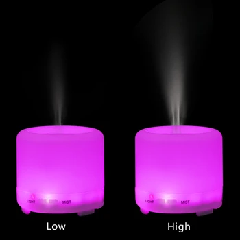 

NEW 2358YK USB 5V 120ML Colorful RGB Aroma Diffuser with Black Controller US Plug