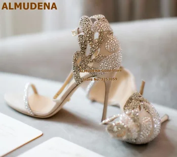 champagne wedding shoes