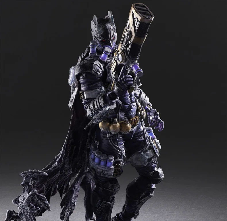 

Play Arts Change DC Cartoon Villain Series Freeze Batman Mobile Boxed Garage Kit Model