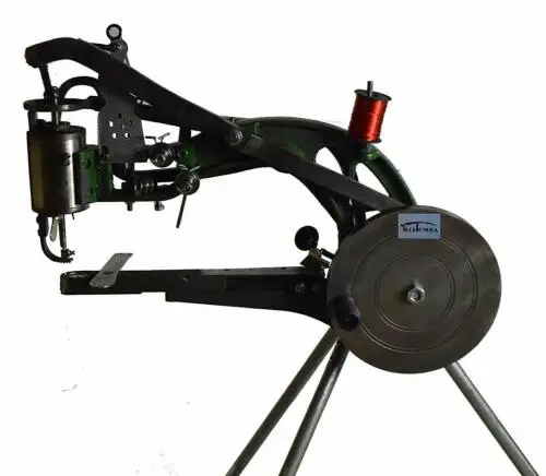 Manual Machine Cobbler Shoe Repair Machine Dual Cotton Nylon Line Nähmaschine DE 