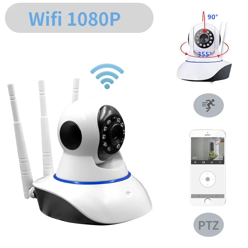HD1080P Cloud Ip Camera Wifi Surveillance Cameras Security Wireless CCTV home Camera Ptz Camaras De Vigilancia Con Wifi P5070