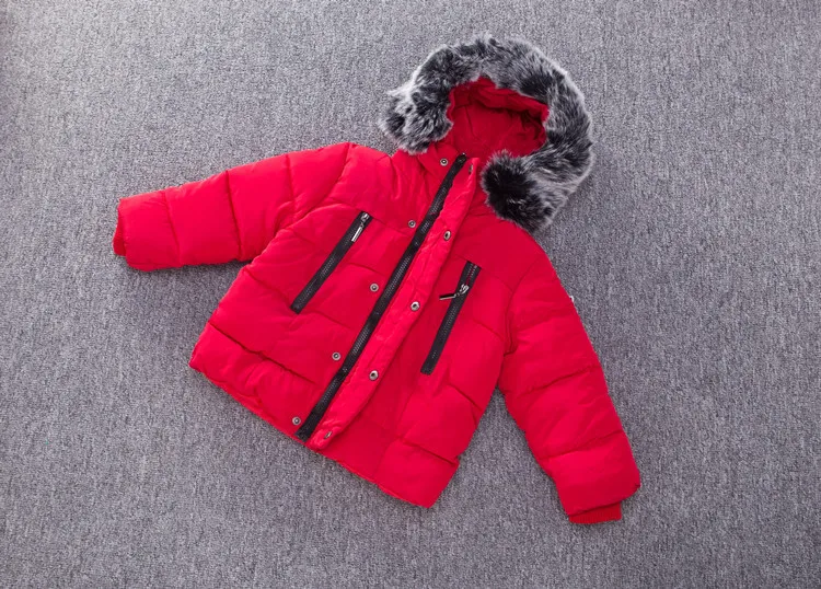 Com Capuz Quente Casaco Crianças Meninos Outerwear