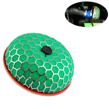 

1 Set 100mm Universal Automotive Car Engine Intake Pipe Air Filter Mushroom Head Kit, High Flow Intake Induction Head Air Intake