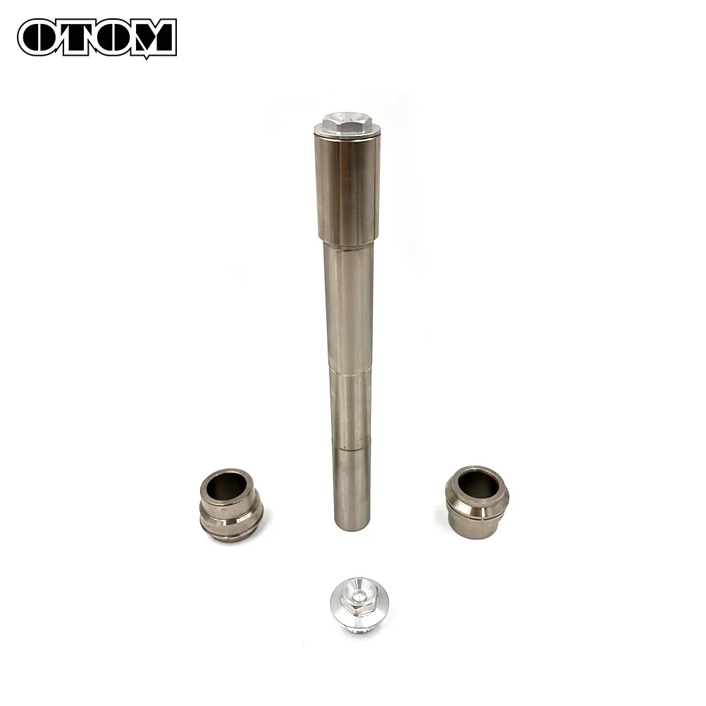 OTOM Motorcycle Front Axle Fork Wheel Shaft Sliders Cap Crash Protector Pit Bike Part Swingarm Spools Set For KTM XCFW HUSQVARNA