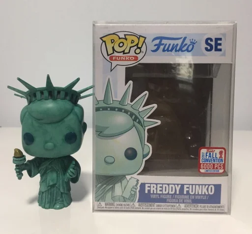 Funko Pop SE Freddy Funko Статуя Свободы Виниловая фигурка кукол игрушки